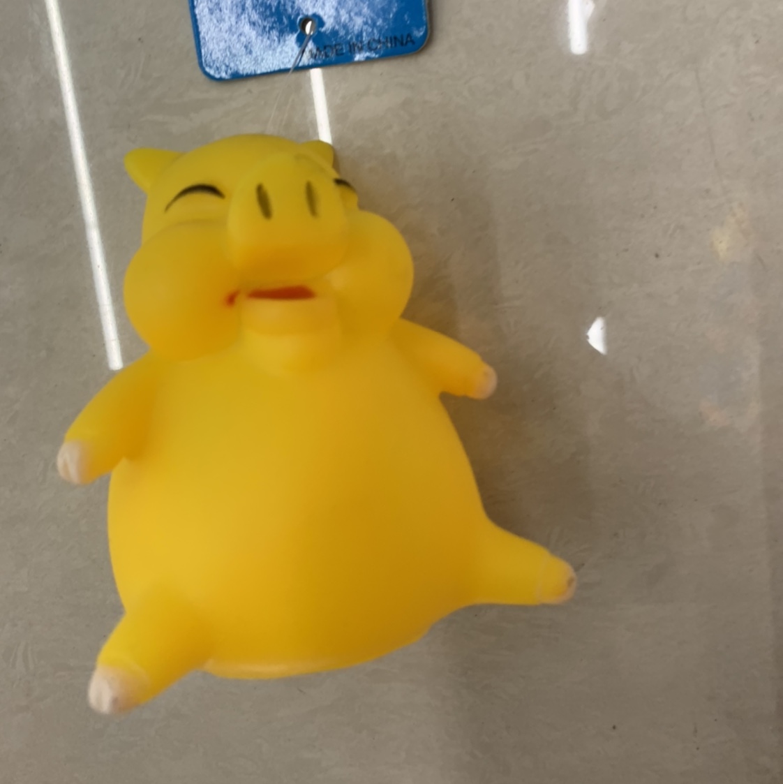 Yellow pet toy of Zhu Bajie