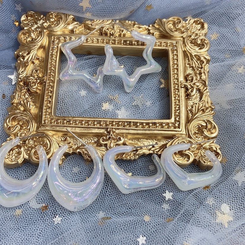 Acrylic earrings