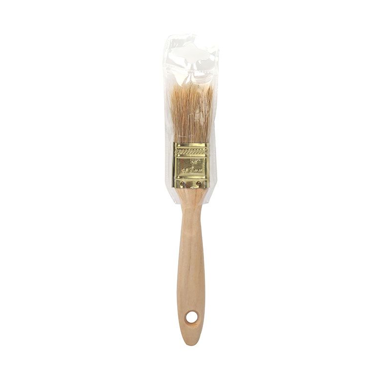 Finder tool 1 inch Wood Hand Pig Bristle Brush