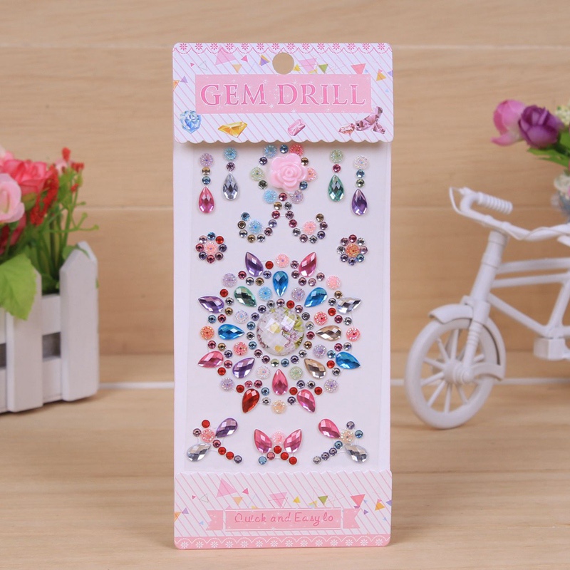 厂家直销亚克力钻贴贴纸 儿童益智DIY贴纸 水晶贴纸 定制批发手机贴纸 新款亚克力树脂钻贴 珍珠水钻 现货跨界淘货源儿童贴纸批发钻石贴纸详情图9