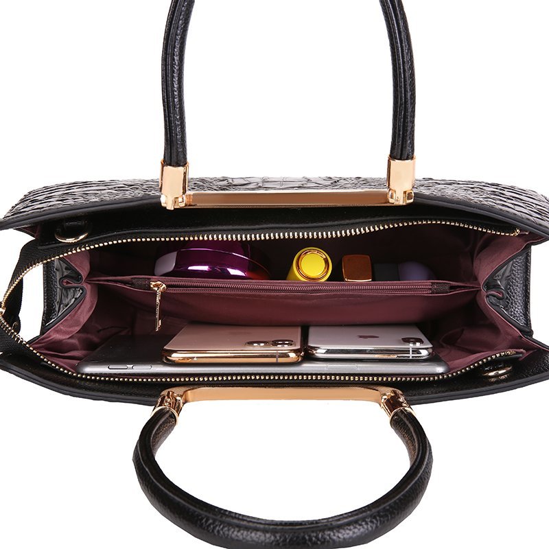 鳄鱼纹pu女包 大牌详情图6