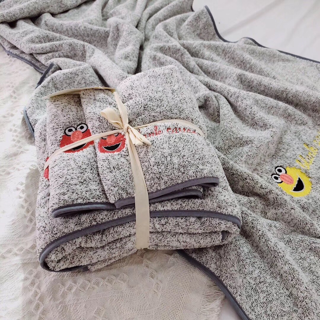 Bamboo charcoal towel cover