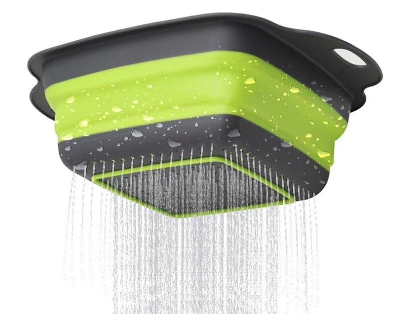 厨房用品硅胶沥水篮