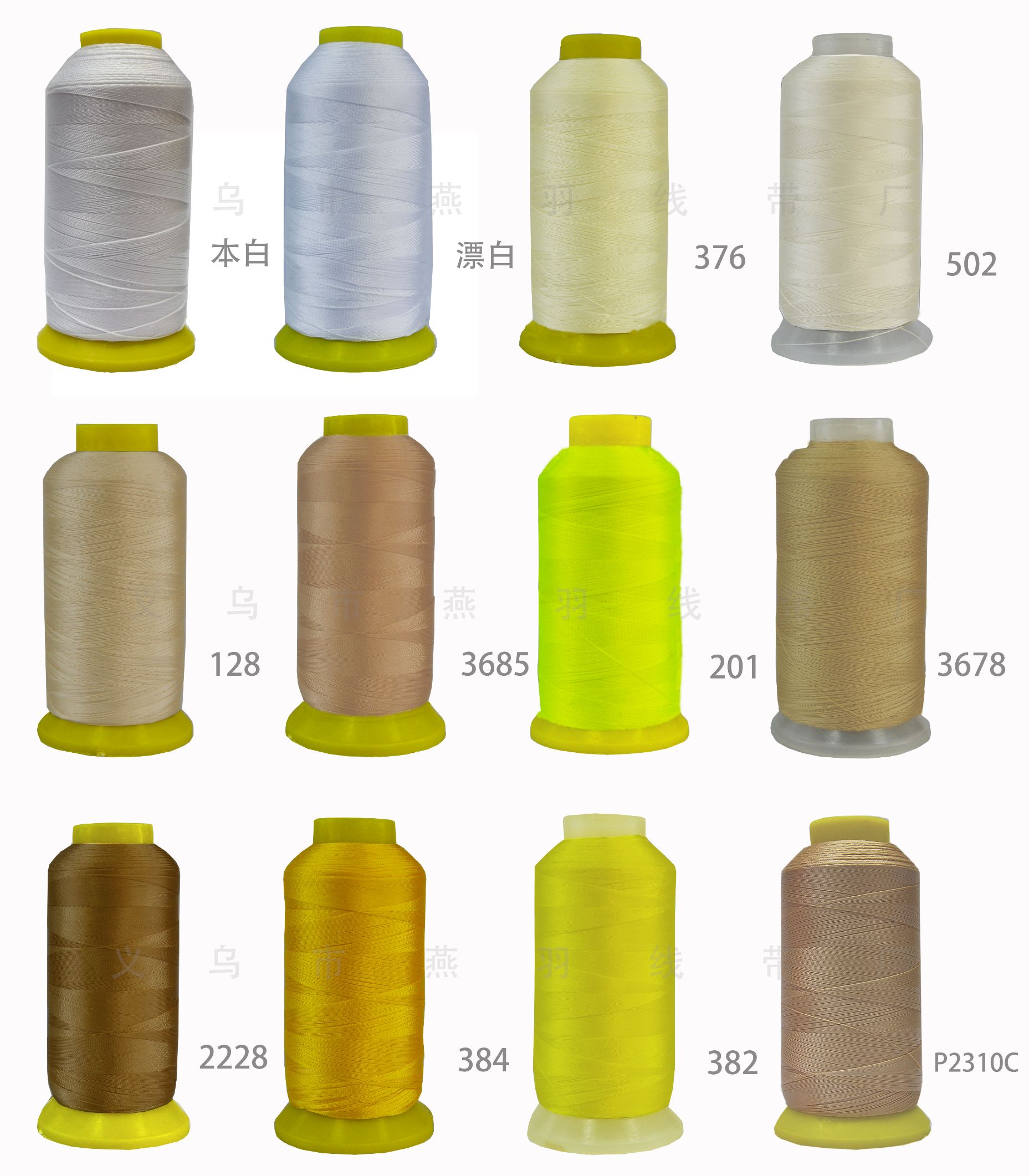 Polyester high strength mercerized thread sewing thread can be mixed batch support to sample custom thumbnail