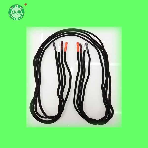 [Huadian Accessories] Moulded bristles cuffs label high-grade moulded environmental Velcro 1