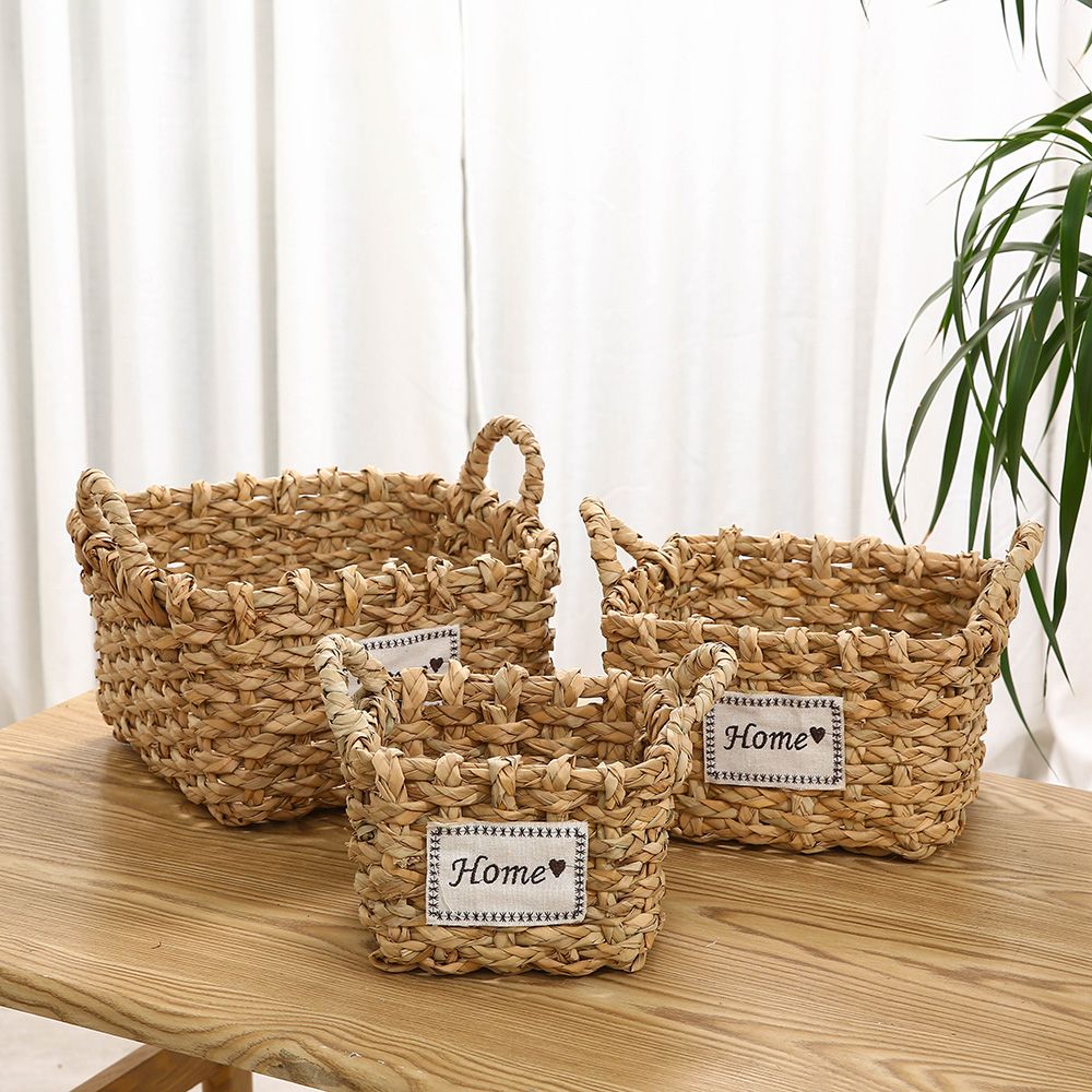 厂家直销手编收纳篮，脏衣篓，玩具，杂物整理筐