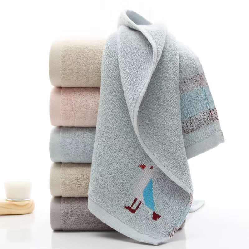 Primary Color Fashion Peace Dove Towel