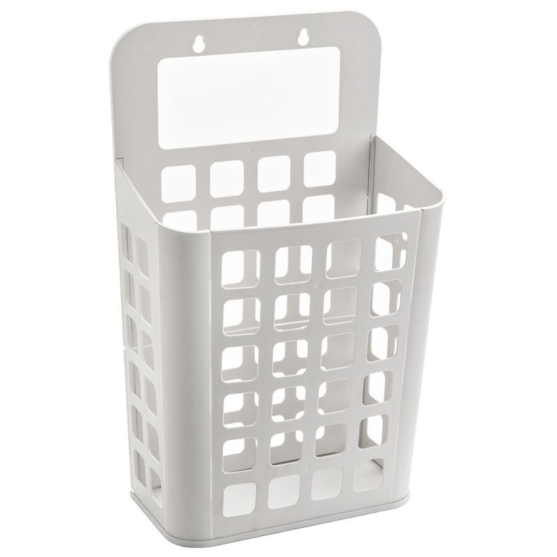 Direct sales wall-mounted dirty clothes basket, foldable storage basket, bathroom laundry basket, dirty clothes storage basket, suction cup, dirty clothes basket S8588-L Item Picture