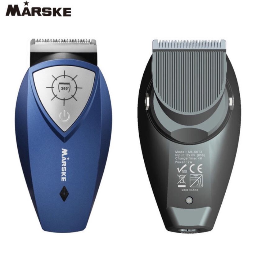 Marske-5013短发修鬓刀旋转电动男士自助寸头充电式360度理发器详情图3