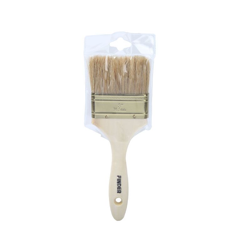 Discoverer tools 3 "Wood Hand Pig Bristle Brush with wooden handle thumbnail