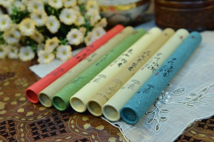 圆管纸盒线香 家用办公室内持久熏香 现货可批 多香味混批详情图2