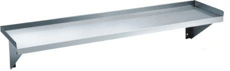 1200*350*300不锈钢商用厨房置物架三围栏酒店用品