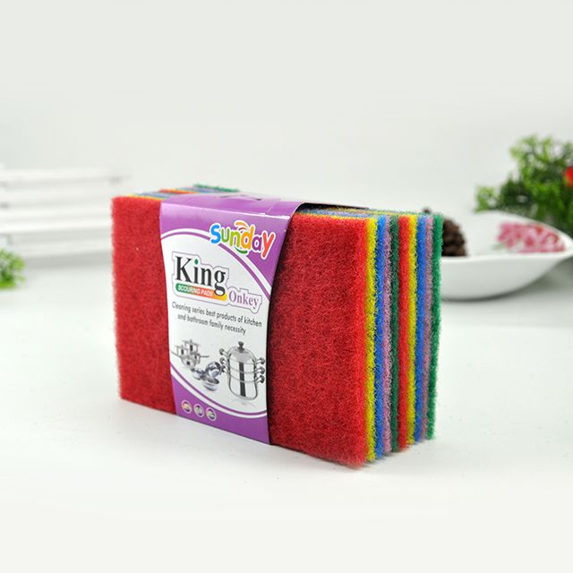 Sunday0.5软彩十片百洁布洗碗布详情图4