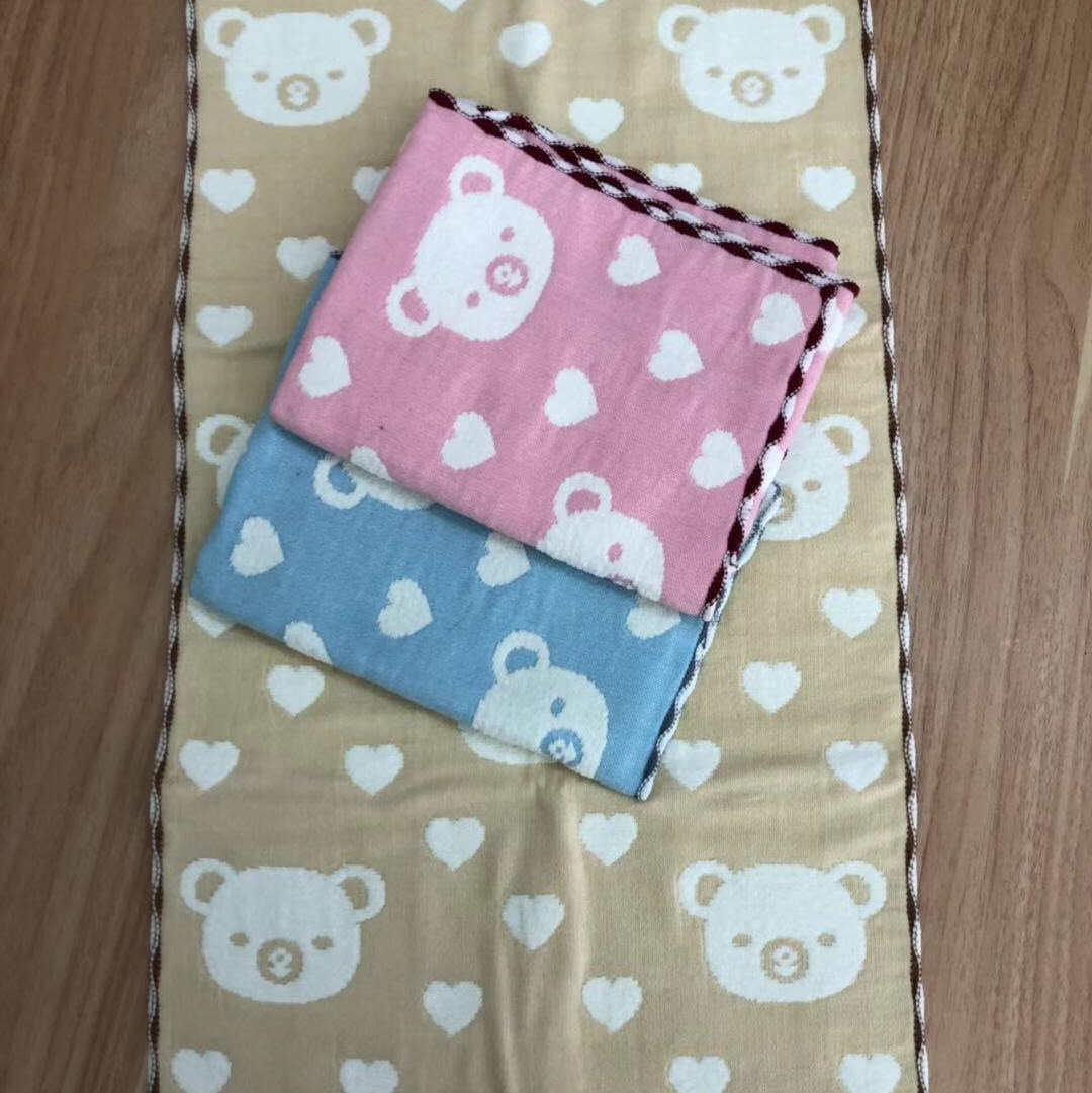 The gauze Chenille pure cotton children's towel is 25cm*50cm in many styles and can be mixed undefined