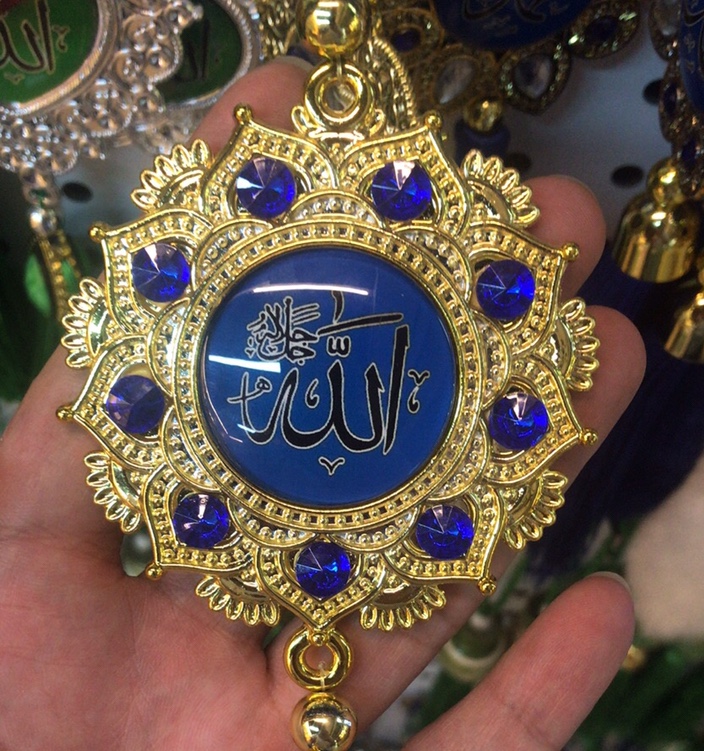 Religious car hangers and ornaments