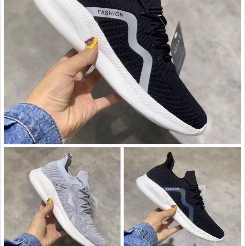 Three-color men's shoes with a last