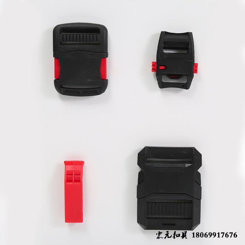 Factory direct sales of bag buckle accessories, plastic buckles for backpacks, adjustable waist bags, and plastic clips in stock for wholesale detail image 1