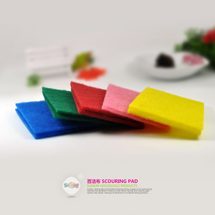 Sunday0.5软彩十片百洁布洗碗布详情图1