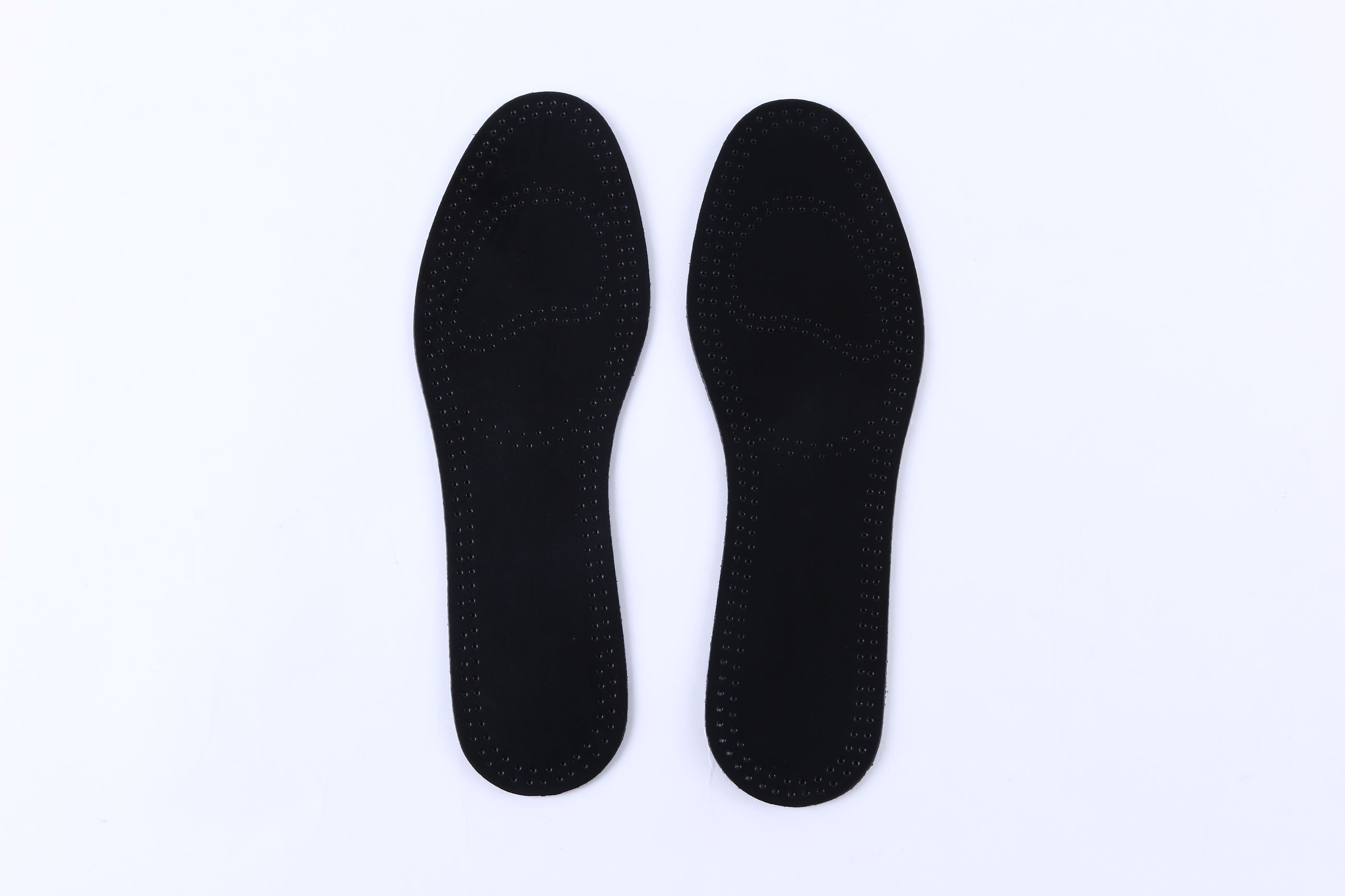 Black latex insoles, black leather insoles, breathable insoles, warm insoles
