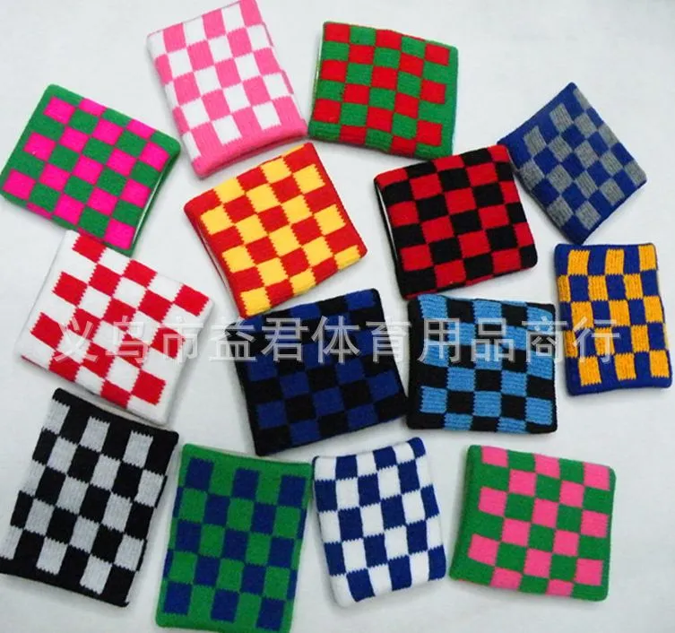 Special offer on all-cotton breathable sports wrist guards for badminton, tennis and basketball sweat-absorbing towels with customizable patterns detail image 1