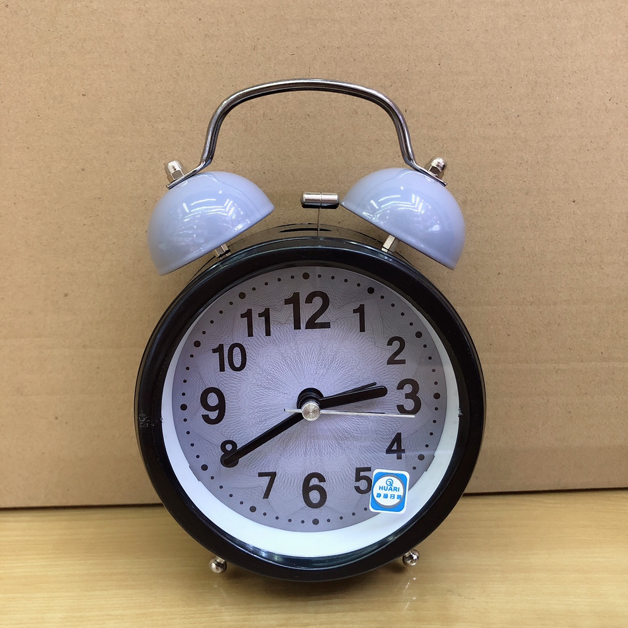 3 5寸时尚花边打铃闹钟创意清晰数字摆钟儿童床头超静音闹表批发 价格 库存 义乌小商品城