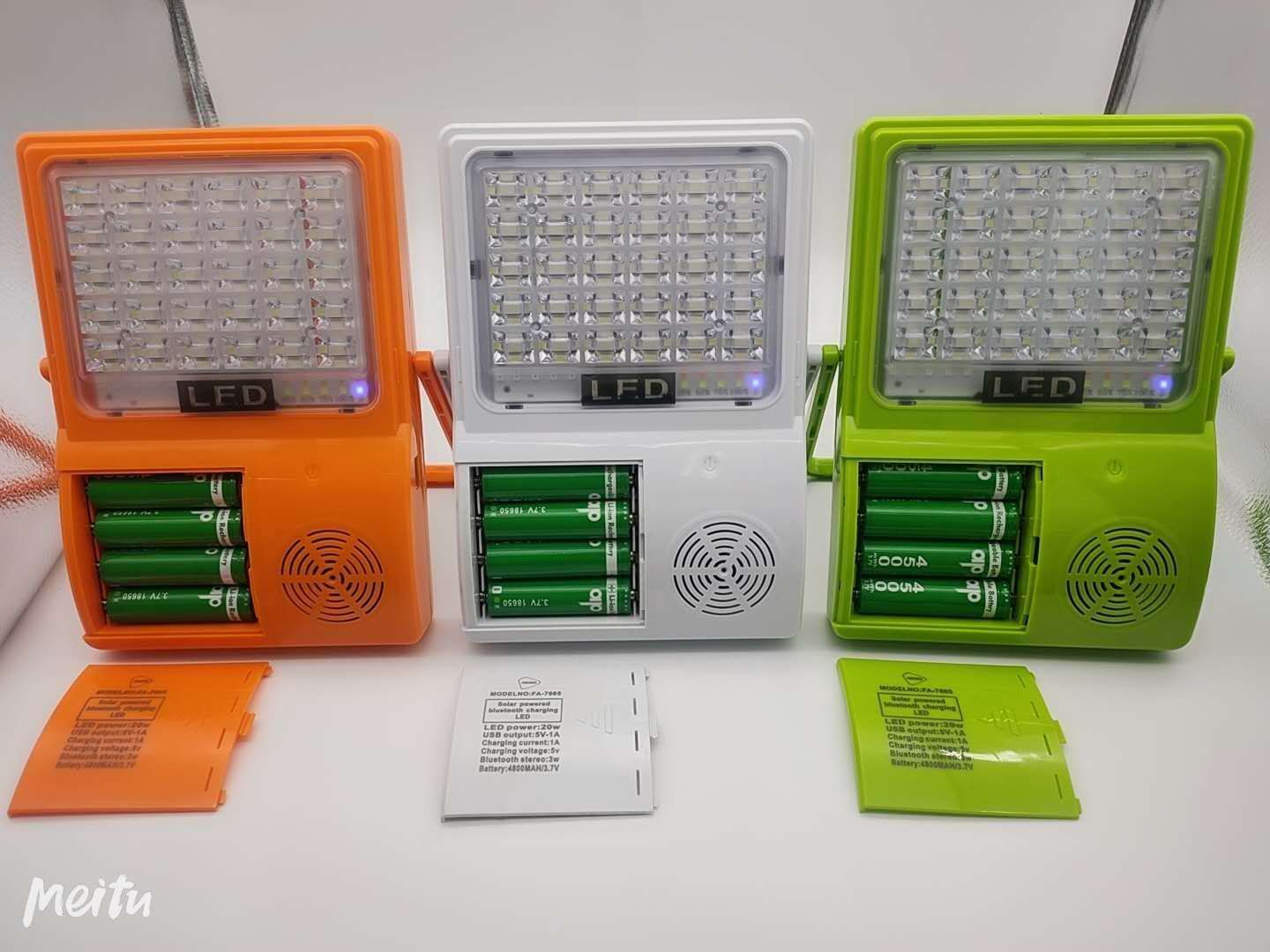 Night vision charging light with Bluetooth