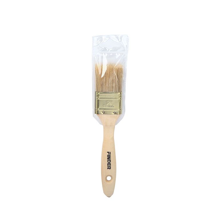 Finder Tool 1.5 "Wood Hand Pig Bristle Brush