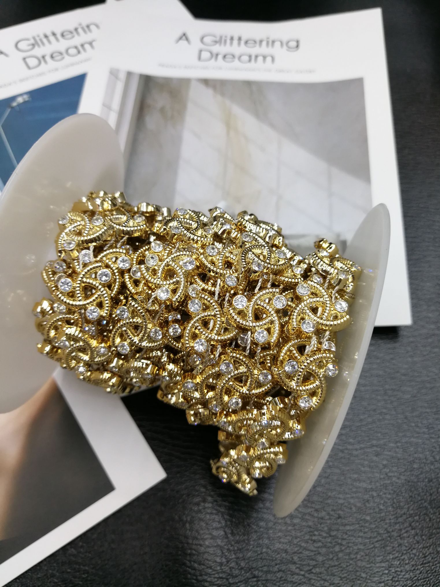 圣诞装饰帽子围巾服装辅料鞋子配件箱包工艺品珍珠钻饰线钻详情图2