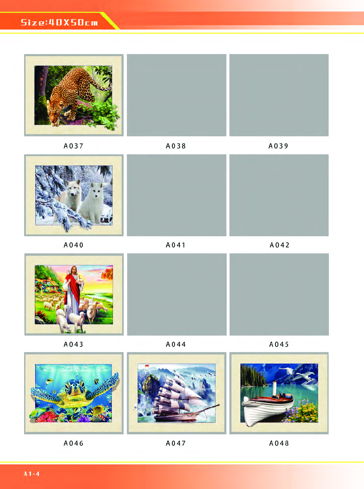 厂家直销 高清立体装饰画，5D纳米水晶画 40X50CM 663金框详情图4