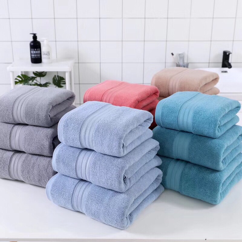 70Cm*140Cm21 Double Strand Pure Cotton Plain Bath Towel