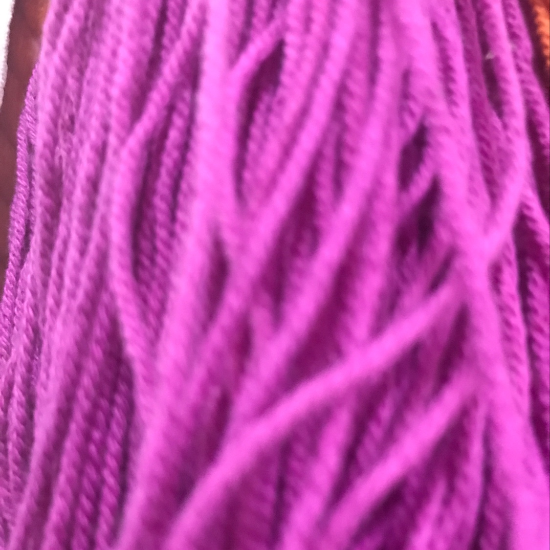 染色环保全棉绳白底实物图