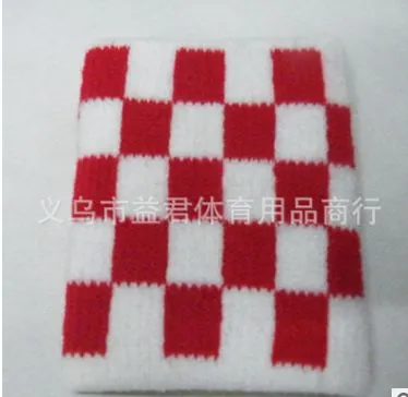 Special offer on all-cotton breathable sports wrist guards for badminton, tennis and basketball sweat-absorbing towels with customizable patterns detail image 2
