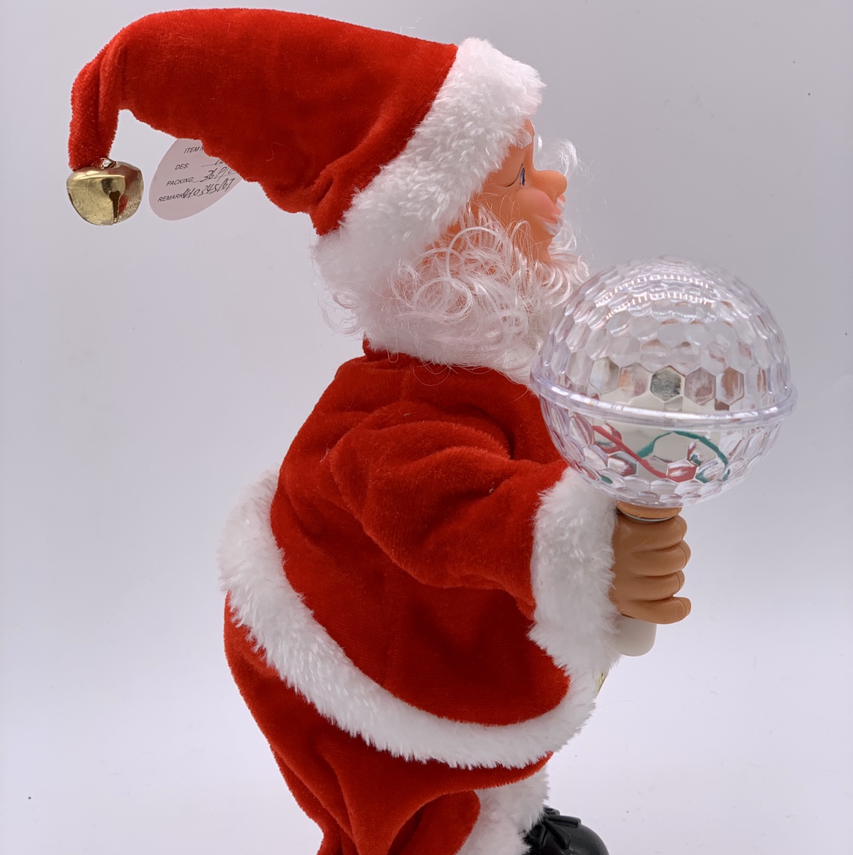 30-centimeter spinning ball Santa Claus Specification image