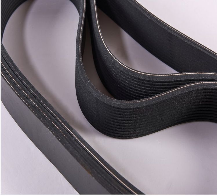 直销耐用多楔带 橡胶多沟带定制黑色多槽带PM PK传动带 8PK2632详情图1