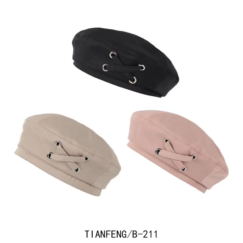 Beret female summer thin British retro web celebrity Japanese bud painter hat female Korean version of the tide thumbnail