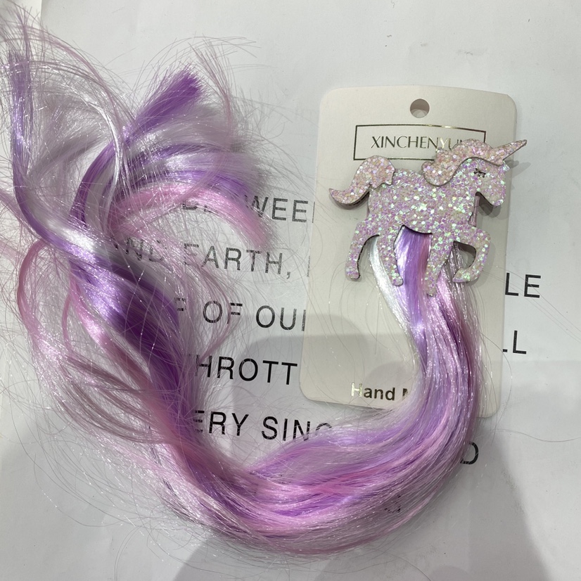 Children's hair clips, colorful hair clips for girls, Korean Instagram baby bb clips, princess hair accessories, little clips for girls, XINCHENYUN details Picture