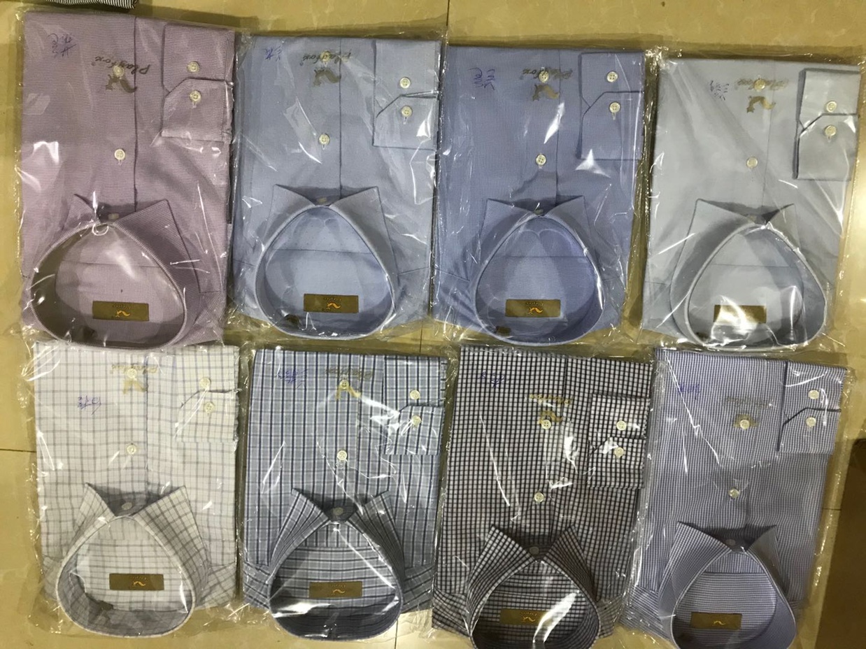 قميص جديد طويل الأكمام وقميص طويل