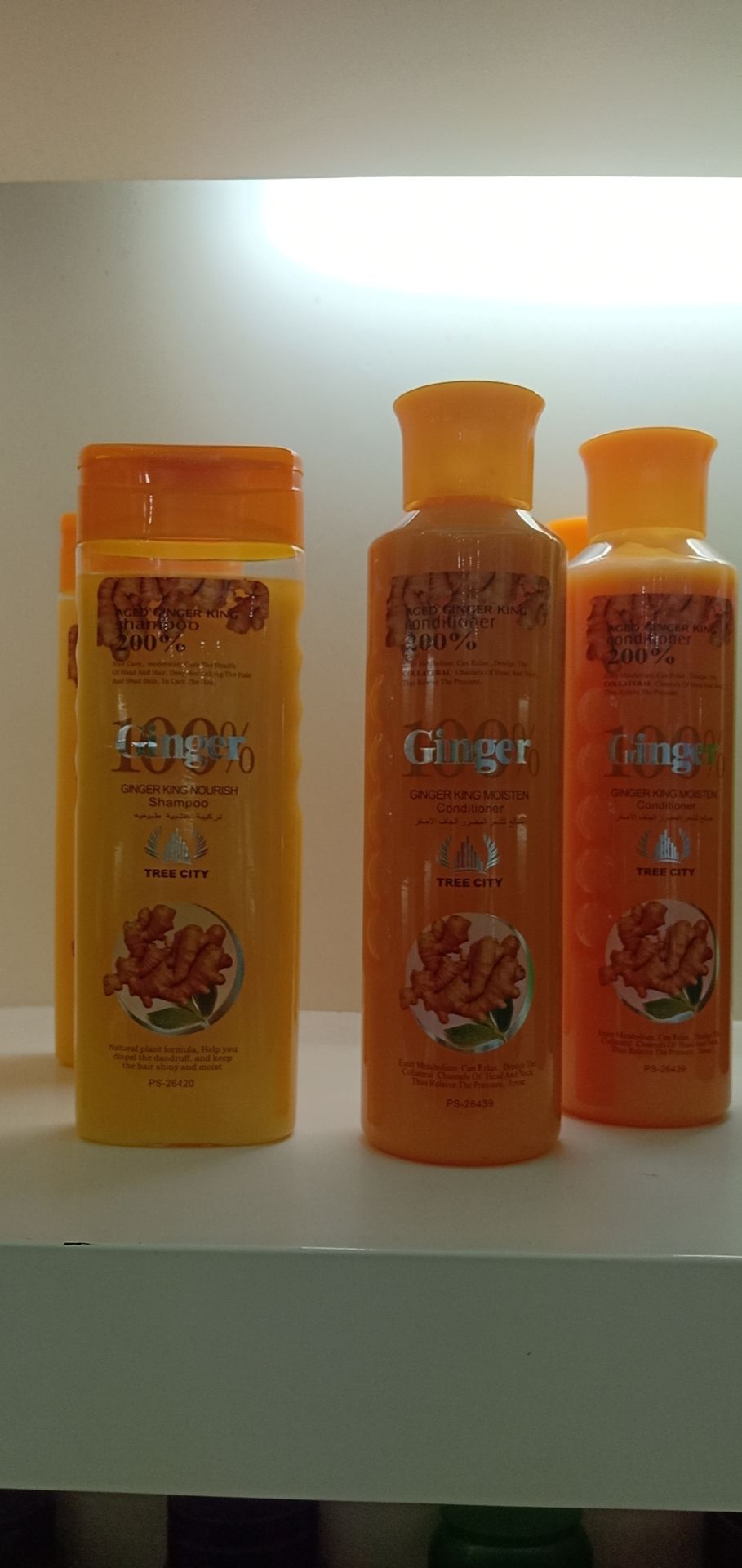 500ml ginger hair conditioner h full figure