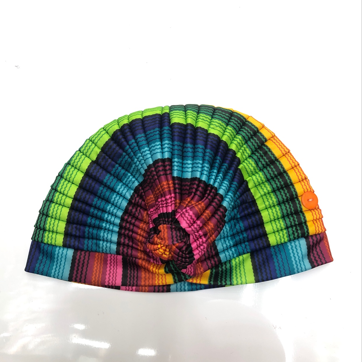 Watermelon Hat With Button On Specification drawing