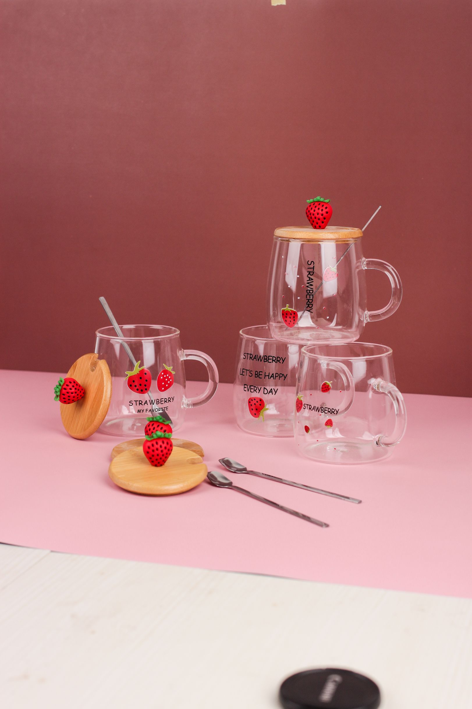Fresh Strawberry Glass Mb9201 undefined