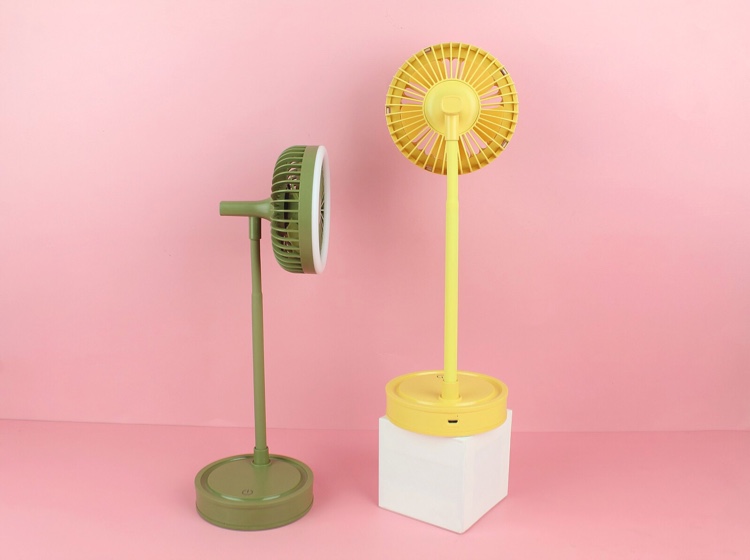 New desk lamp fan 2-in-1 charging fan touch USB fan Specification image