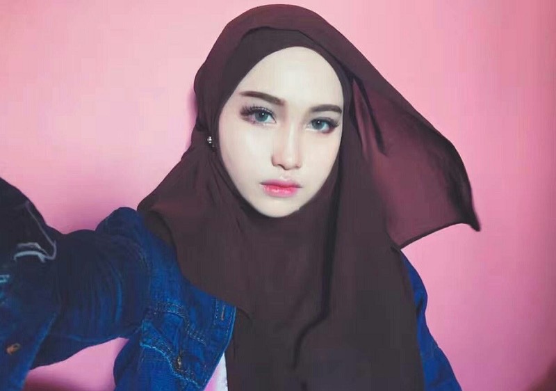 Muslim headscarf Summer new solid color chiffon breathable and fashionable long scarf Hui casual headscarf 11