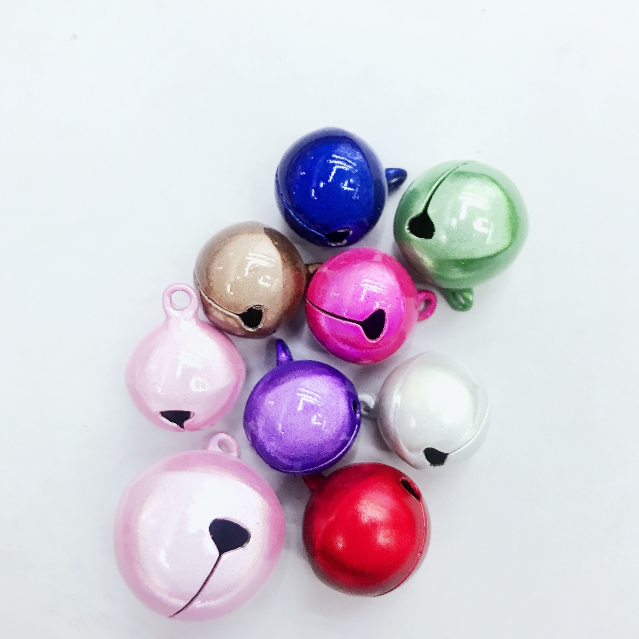 Supply 25Mm Fancy Colorful Copper Bells, Dly Jewelry Accessories, Craft Accessories