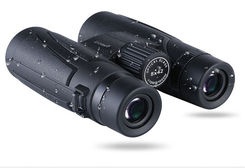 Ziyouhu 8x x42 green film with plastic handwheel binoculars, travel and sightseeing goggles, outdoor sports equipment detail image 11