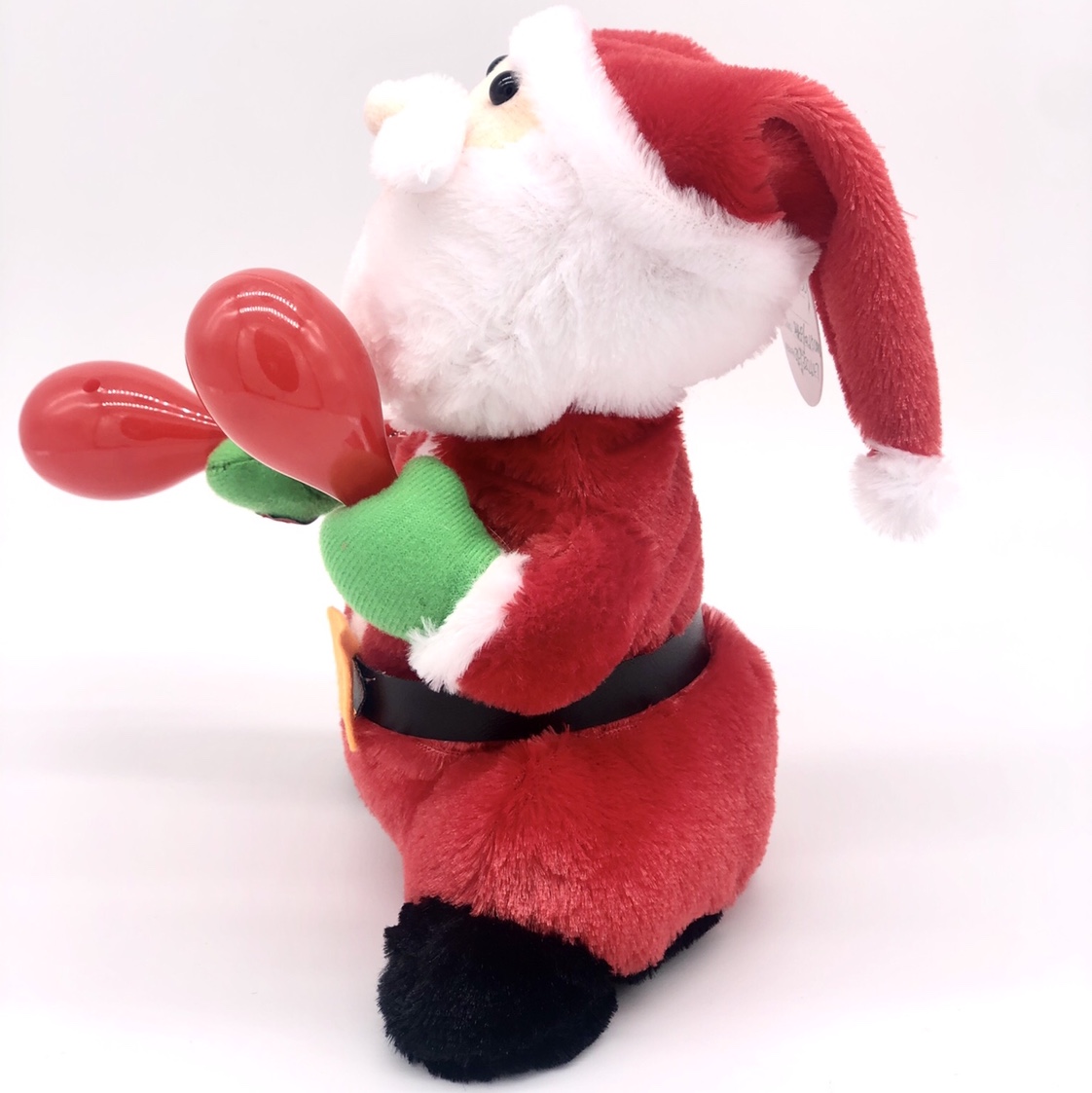 Factory direct sale of cartoon electric Santa Claus, 25 centimeters tall Specification image