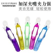 Styling transparent alligator clip hair salon special barber beauty hair supplies alligator clip hair clips wholesale