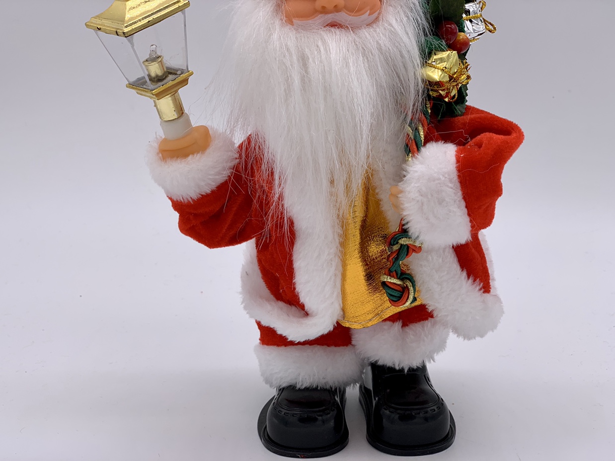 12-inch rotating palace lantern Santa Claus undefined