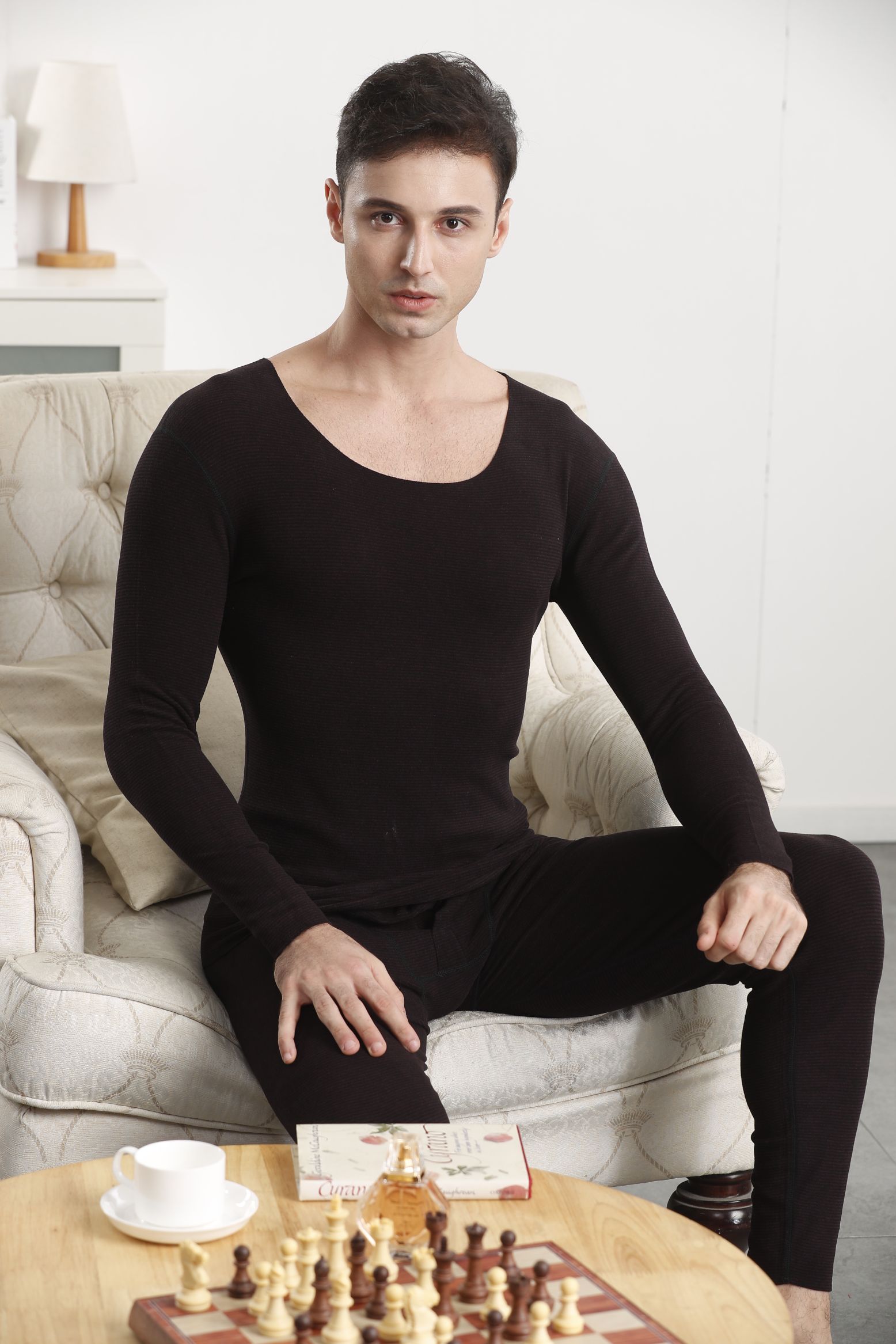 Golden Fox DE Velvet V-neck seamless underwear thumbnail