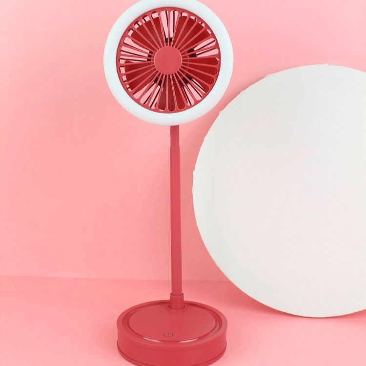 New desk lamp fan 2-in-1 charging fan touch USB fan Item Picture