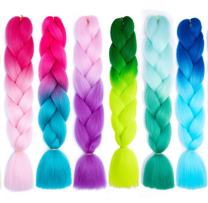 Children's hair clips, colorful hair clips, baby girl bb clips, princess hair accessories, little clips for girls, headwear cards, thick braids, wig hair clips, braided hair, dirty braids details Picture